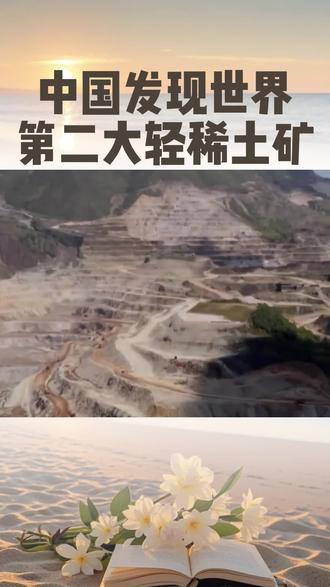中国发现世界第二大轻稀土矿! 近日,在四川省冕宁县牦牛坪矿区,我国发现世界第二大轻稀土矿。据介绍,在四川冕宁县牦牛坪矿区稀土矿资源储量核实勘查项目中,发现新增资源量为966.56万吨的稀土氧化物,增储超过300%。稀土氧化物广泛应用于磁性材料、荧光材料等领域,是现代工业、高端制造不可或缺的元素。#稀土 #轻稀土 #稀土矿 #冕宁县