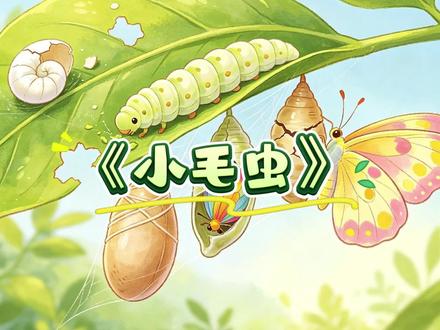二年级课文《小毛虫》的奇幻蜕变 达・芬奇笔下这只温柔又坚定的小毛虫,藏着最朴素也最动人的成长哲理。温柔慢速完整朗读 ,收藏起来,慢慢跟着朗读打卡✅#亲子阅读#二年级语文 #课文朗读#小毛虫 #儿童启蒙