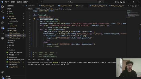 python自动化测试执行效果 #软件测试 #自动化测试
