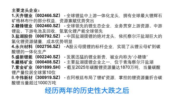 5月9日-碳酸锂生产企业名单 #个股分析 #投资理财 #价值投资 #碳酸锂价格