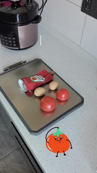 厨房小白 第一集 西红柿炒鸡蛋#随变ai随便玩 #走进杨紫的花园世界 #抖音年味争霸赛 #这也能开播