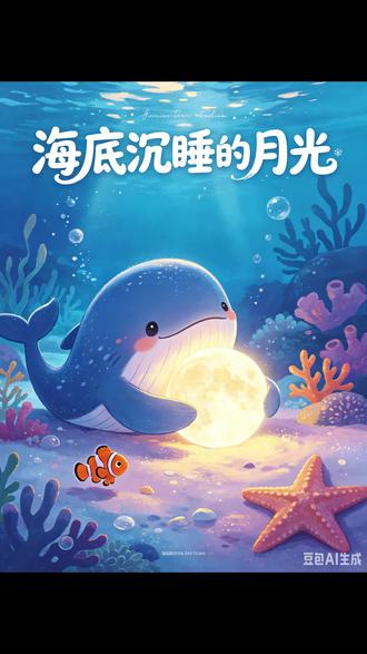 海底沉睡的月光 #抖音全民写作大赛 #睡前小故事