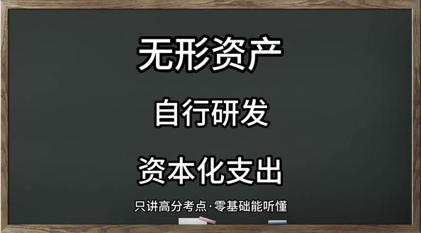 无形资产·自行研发·资本化支出 #初级会计实务#初级备考#逢考必过