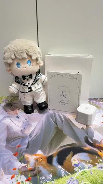 沈星回官方戒指开箱(含细节展示) #沈星回 #恋与深空谷子 #抖音acg新春会 #和我一起看acg新春会 #acg春晚许愿