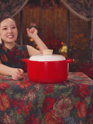 砂锅 澳洲锂矿石,焖、炖、煮,4500ml,可以干烧