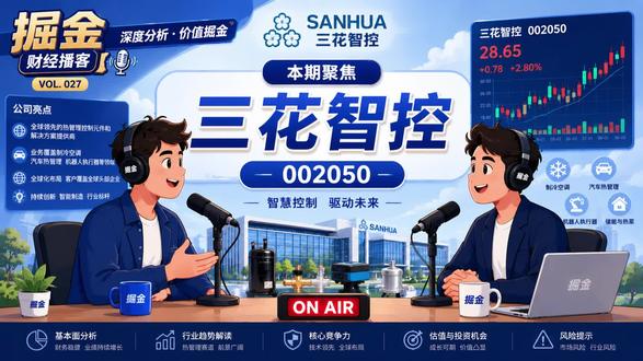 市值超上汽!61倍市盈率的三花智控,凭什么? 一个做阀门的企业,市值2274亿,比上汽集团还大。
只因它踩中了人形机器人这个超级风口。
🟢多头说:执行器总成卡位不可替代,摩通给60块目标价,万亿赛道才刚开始!
🔴空头说:营收只增1.36%,融资余额75亿散户在堆,北向跑了30亿,机器人量产还没影,预期打太满了!
这期「掘金」把三花智控拆得明明白白,想追机器人的,先听这一期。
#掘金 #三花智控 #人形机器人 #特斯拉 #财经知识 #股票