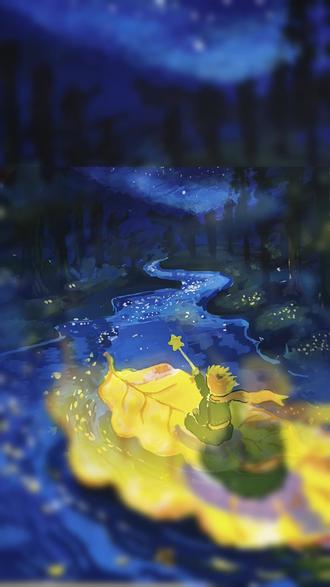 30-5天绘画挑战,小王子绘画教程分享 #简笔画教程#丙烯马克笔教程#画出你的心情#跟着抖音学画画#艺术在抖音