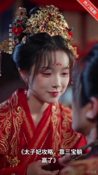 超好看短剧推荐#太子妃攻略,靠三宝躺赢了