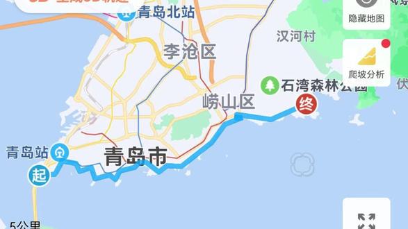 可能是骑行青岛最美的一条路啦