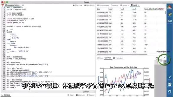 Python编程:数据科学必备的Pandas库教程