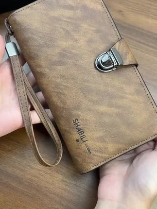 【男士通勤卡包】商务休闲手包,用过的都说好,还有面子!