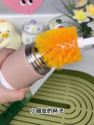 五合一的杯刷,可以拆卸可以组装,各种杯子都可以清洗#五合一杯刷 #清洁刷 #清洁刷子五件套 #爱洗杯子