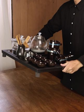 #茶具好物推荐 #茶盘 #泡茶神器 #茶盘带排水  有没有看上的朋友