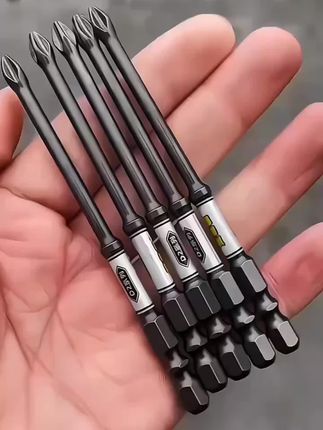 拧螺丝总打滑?D2 防滑强磁批头,一吸一拧超轻松!