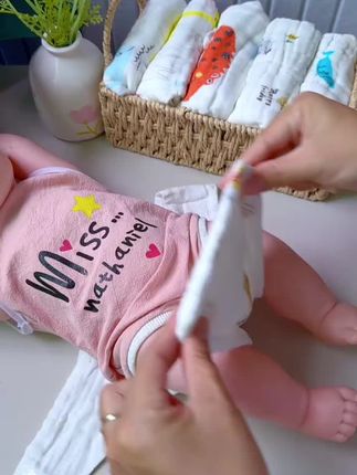 #母婴好物 纱布尿布裤,穿脱方便,白天凉屁屁用很透气,还可以水洗反复用! #待产包必备 #新生儿待产包 #宝宝好物推荐