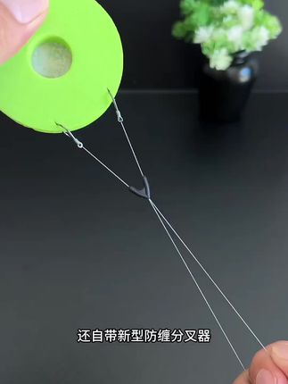 大力马子线双钩大力马双钩鱼钩绑好成品双钩伊势尼双钩防缠绕鱼钩