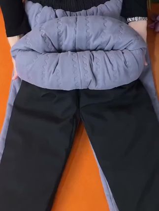 加绒加厚棉裤,冬季新款,魅力升级。更适合家居。怕冷的人穿。内里锁死,不担心跑绒。太给力了