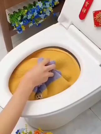 【拍一发三】加厚四季通用带提手马桶垫马桶套坐便套加绒坐便套垫