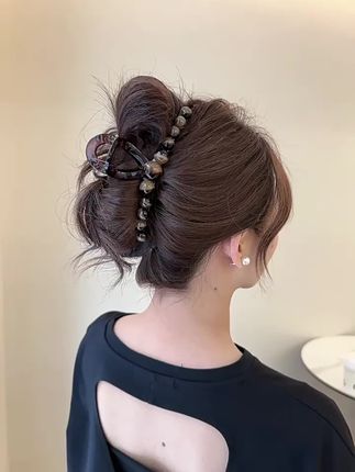 渐变圆珠鲨鱼夹