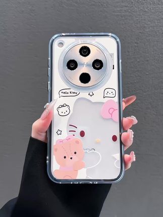 一整个爱住!可爱小熊kitty高颜值二合一高透质感透明防摔壳 #oppofindx8 #手机壳 #这个手机壳真的长在我心巴上了