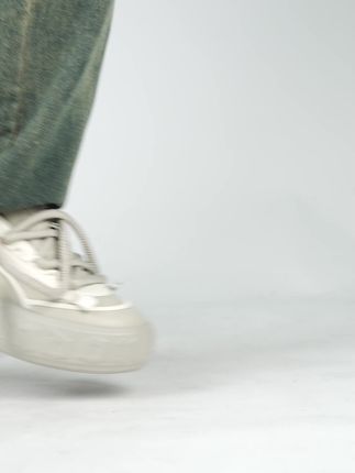 秋季新款百搭增高厚底老爹鞋,穿上显高显瘦更时髦#蓝战非穿人字拖打卡红毯