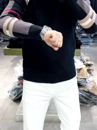 男人帅不帅从来不看脸,穿衣才是你的品质和气质#只做高品质 #品质男装 #个性男装潮牌 #条纹控 #长袖打底衫