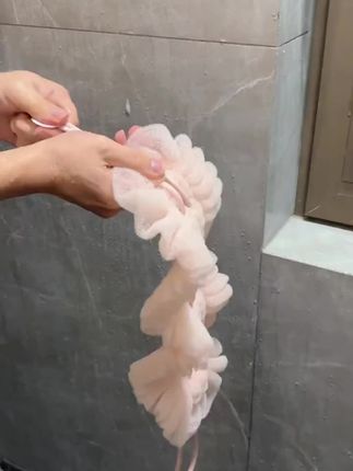 卡皮巴拉海绵球洗澡洗脸球搓澡起泡沐浴球创意可以柔软海绵沐浴球