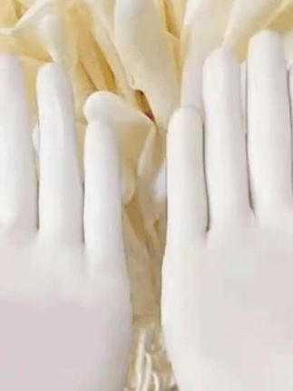 #洗碗手套 #家务手套 #一次性手套 #手套 一次性家务手套防水厨房食品级白色丁腈防油耐磨工作高弹耐油加厚