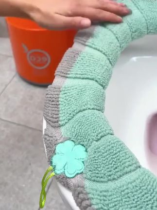 【抢!7·8两个】加厚四季通用带提手马桶垫马桶套坐便套