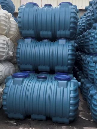 牛筋化粪池家用新农村厕所加厚三格环保PE塑料桶隔油玻璃钢罐