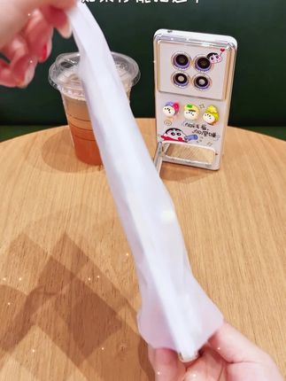 努力搞钱当小富婆,超级可爱的折叠镜子支架手机壳快约起来吧~