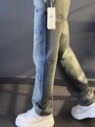 这款牛仔裤男宽松透气,休闲工作都能穿!