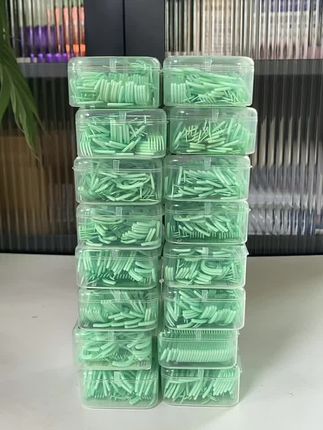高分子双线牙线,贼好用,一挑一个舒服!关键这个价格到手10盒,共计510支!