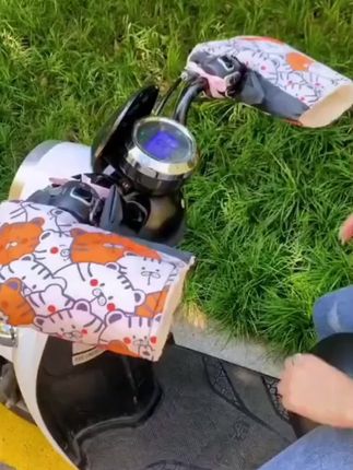 #电动车手把套 #电动车手把套保暖 #骑行手套 #保暖手套