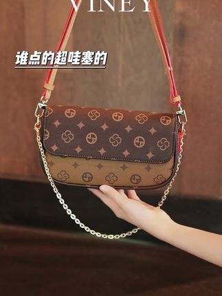 后悔没早点发现!好厚实能装的轻奢小包~#斜挎包 #女包 #美包分享 #链条包 #美出高级感