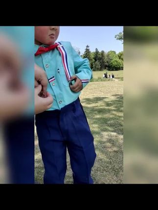 米思玲儿童卡通背带夹小孩防掉裤带子小学幼儿园宝宝裤子防落绳子