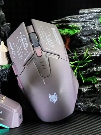 炫银狐H2无线蓝牙鼠标办公游戏电竞电脑笔记本台式机手机平板通用