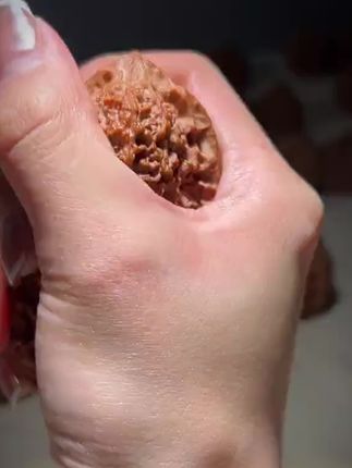 精品高配老树文玩核桃满天星核桃手把件密纹细选把玩狮子头麻核桃