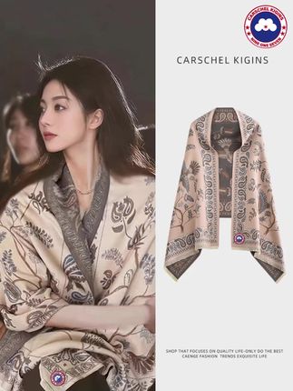 【官方正品】加拿大加鹅CARSCHEL KIGINS 空调房围巾夏季新款办公室高级感披肩