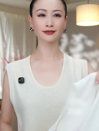 小个子穿搭小心机:黑白波点耳环,复古精致不压身高!#小众高级感耳环