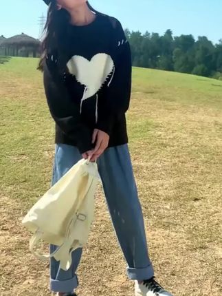 女童春秋冬款毛衣女孩大儿童加绒加厚针织洋气打底衫上衣服潮8岁9
