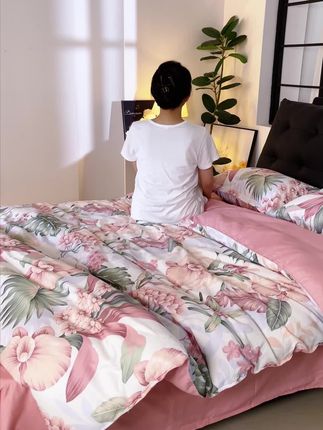 换季要换新床品的姐妹一定要试试这款水洗棉的四件套,舒适柔软