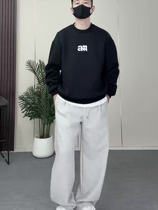 秋季垂感休闲裤