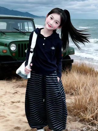 #女童穿搭 #女童套装 #初秋一周不重样穿搭 #国庆穿搭这就开始预备了 #早秋穿搭公式来了