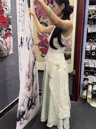 手绘《喜上眉梢》 #玄关画 #国画 #家居挂画 #文玩探宝 #翻翻我家的文玩好东西