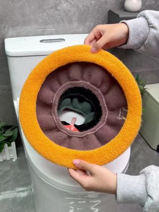 【拍一发三】加厚四季通用带提手马桶垫马桶套坐便套加绒坐便套垫