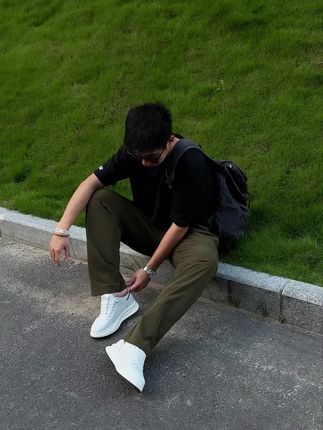 #内增高男鞋 #好穿不累脚 #跟上潮流的休闲运动鞋 增点高度,多点自信,隐形内增高6厘米!