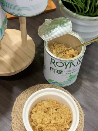 狗子挑食的看过来,拌饭肉松,肉松中的战斗机