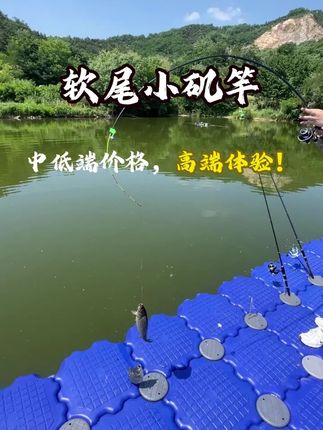 2025新款软尾小矶钓竿筏竿软尾岸抛桥钓筏竿套装全套软尾鲫鱼黄辣丁抛竿小海竿套装全套