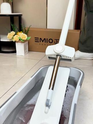 这个拖把也太好用了,连拖带扫,轻松搞定家里卫生 #免手洗拖把